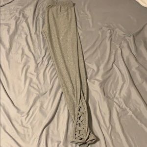 Grey leggings